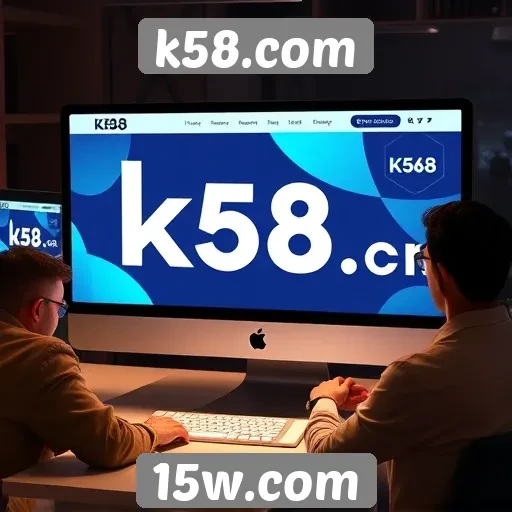 Experiência do usuário no site k58.com
